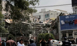  Động đất tại Mexico vào tháng 9/2017. (Ảnh: Reuters)