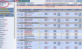 Tài khoản cá độ bóng đá được cấp riêng cho N. với số tiền ban đầu là 50 triệu đồng (vòng tròn đỏ). 