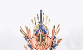 Trang phục dân tộc về mẹ Âu Cơ của Oanh Lê tại cuộc thi Mrs International World 