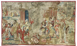 Giới chuyên gia tại Anh coi việc tìm thấy lại tấm thảm thêu này là một sự kiện quan trọng.