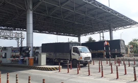 Trạm BOT Cần Thơ – Phụng Hiệp sẽ chính thức giảm giá vào 0 giờ tối nay (Ảnh: Kim Hà)