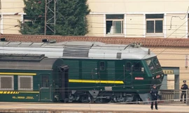 Bên trong tàu chở vợ chồng ông Kim Jong-un tới Bắc Kinh