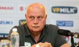 HLV Otto Pfister tin Việt Nam không có đòn bất ngờ nào cho Afghanistan. Ảnh: Ngọc Dung