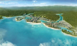 Tổng thể khu đô thị Halong Marina do BIM Group làm chủ đầu tư