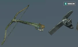 Một số loại vũ khí được tìm thấy trong lăng mộ. Ảnh: Pinterest