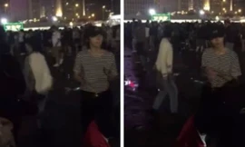 Châu Tấn bị bắt gặp đi chơi đêm với con gái Vương Phi.