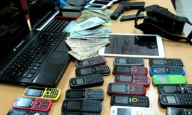 Tang vật cảnh sát thu khi điều tra vụ án.