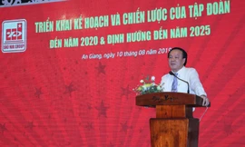 Ông Lê Thanh Thuấn - Tổng Giám đốc Tập đoàn Sao Mai “khẳng định” chiến lược phát triển kinh doanh năm 2019 và những năm tiếp theo là bước đi hoàn toàn chính xác