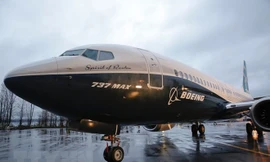 Máy bay Boeing 737 MAX tại Nhà máy chế tạo máy bay Boeing ở Renton, thủ đô Washington, Mỹ ngày 8/12/2015. (Nguồn: AFP/TTXVN)