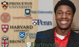 Kwasi Enin, 17 tuổi - người được 8 trường đại học hàng đầu của Mỹ nhận vào học