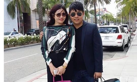 Quang Lê đi sắm đồ hiệu cùng nữ đại gia Hà Tĩnh