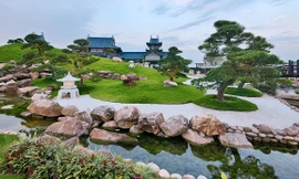 Vườn Nhật quen thuộc sẽ khoác lên tấm áo mùa hè rực rỡ trong dịp Lễ hội Mặt trời mọc tại Sun World Halong Complex