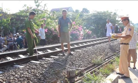 Hiện trường vụ tai nạn. Ảnh: Đông Sơn.