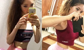 Từ cô gái ăn táo để sống qua ngày đến blogger thể hình quyến rũ