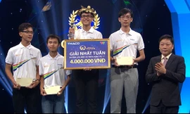 Nguyễn Tiến Dũng giành giải Nhất cuộc thi Olympia tuần 3.