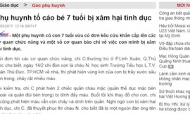 Sau tiết học này, trẻ có thể tránh được nguy cơ bị xâm hại tình dục