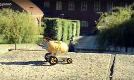 Củ khoai tây tự lái đầu tiên trên thế giới: Vô cùng sáng tạo