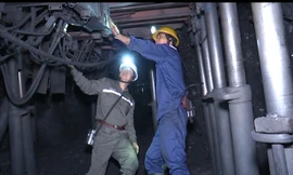Công ty than Mạo Khê không ngừng đổi mới công nghệ phù hợp với điều kiện khai thác.