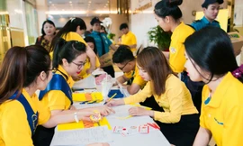 Nam Á Bank kết nối triệu trái tim hồng 