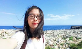 Nữ sinh Thu Hà. Ảnh: Facebook.