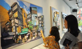 Ký ức nhà tập thể Hà Nội qua triển lãm 3D độc đáo