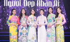 Á hậu Thái Như Ngọc rạng rỡ bên cạnh các thí sinh Hoa Hậu Việt Nam 2018