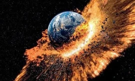 Mô phỏng cảnh Trái Đất bị hủy diệt nếu ngừng quay. Ảnh: Youtube