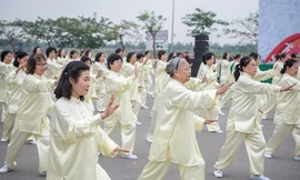 Hàng chục vườn dưỡng sinh tại VinCity Ocean Park sẽ là nơi giao lưu và luyện tập lý tưởng của cộng đồng người cao tuổi tại đây