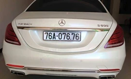MercedeseMaybach S600 tại Bình Định.