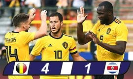 Tuyển Bỉ phô diễn sức mạnh trước khi dự World Cup
