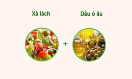 Những bộ đôi thực phẩm không nên tách rời