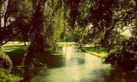 Khu vườn Anh quốc diễm lệ trong lòng nước Đức