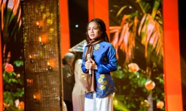 Phần thi của Sèn Hoàng Mỹ Lam khiến giám khảo rơi nước mắt vì xúc động. (Ảnh: Katsu Team)