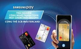 Ra mắt tính năng Samsung Pay cho thẻ quốc tế SCB Mastercard