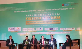 Phó Tổng Giám đốc Tổng công ty Truyền thông VNPT-Media Nguyễn Sơn Hải chia sẻ tại hội thảo