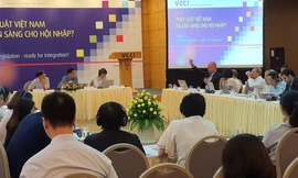 Quang cảnh hội thảo “Pháp luật Việt Nam đã sẵn sàng cho hội nhập?” 