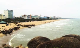 Thị xã Sầm Sơn được mở rộng để áp ứng nhu cầu phát triển kinh tế xã hội. Ảnh: Mạnh Cường.