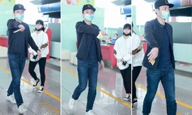 Hoắc Kiến Hoa giận dữ xua đuổi phóng viên giữa ồn ào 'làm bạn diễn có bầu'