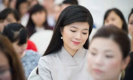 Diệp Anh mong nếu bạn bè nhận được lời nhờ chuyển khoản thì hãy gọi điện cho cô để kiểm tra lại. 