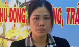 Lã Thị Thanh đã sa lưới pháp luật sau gần 1 năm trốn nã 