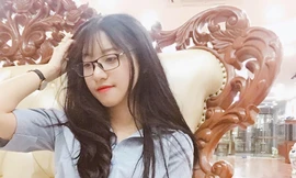 Nhan sắc đời thường của cô gái Nghệ An giúp đỡ bà cụ ăn xin