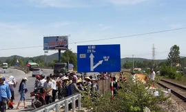 Hiện trường vụ tai nạn