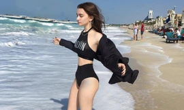 Nữ sinh Nga 14 tuổi gây tranh cãi vì vòng eo nhỏ đến khó tin