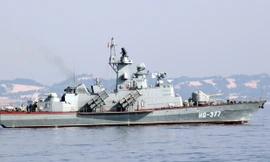 Ngắm hai tàu pháo tên lửa đầu tiên do Việt Nam đóng