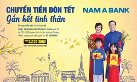 Rước lộc đầu xuân cùng Nam Á Bank khi nhận kiều hối Western Union