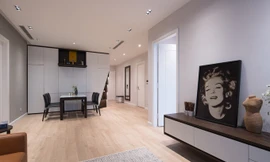 Căn hộ Hà Nội khiến khách tới chơi tò mò về chỗ cất đồ