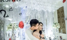 Văn Thanh mang đến sự lãng mạn cho Bảo Trân nhân ngày kỷ niệm 2 năm yêu nhau