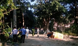 Công viên Lý Tự Trọng nơi ông S. ra ngồi nghỉ sau khi chạy thận nhân tạo và bị tử vong.