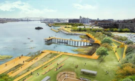 Thành phố Mỹ xây công viên 'hút nước' chống ngập lụt