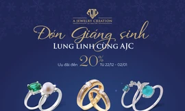 Vô vàn các thiết kế đẳng cấp và thời thượng của trang sức AJC đang được ưu đãi hấp dẫn